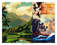 Island Surf Story - Samoa & Tahiti - Fine Art Prints & Posters