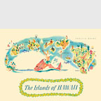The Islands of Hawaii - Hawaii Magnet