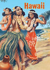 Hawaii Hula Dancers - Hawaii Magnet