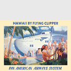 Flying Clipper - Hawaii Magnet
