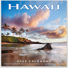 Hawaii Landscapes - 2023 Deluxe Hawaiian Wall Calendar