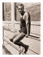 Duke Kahanamoku - Ambassador of Aloha & Gold Medalist Swimmer - Fine Art Black & White Carbon Prints