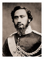 Kamehameha IV - Portrait of the Hawaiian King (1834-1863) - Fine Art Black & White Carbon Prints