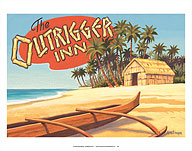 The Outrigger Inn - Giclée Art Prints & Posters