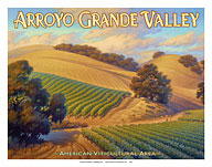 Arroyo Grande Valley Wineries - Giclée Art Prints & Posters