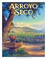 Arroyo Seco Wineries - Sycamore Cellars - Giclée Art Prints & Posters