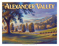 Alexander Valley Wineries - Robert Young Estate Winery - Giclée Art Prints & Posters