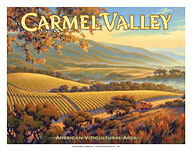 Carmel Valley Wineries - Joullian Vineyards - Giclée Art Prints & Posters