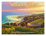Malibu Coast Wineries - Santa Monica Mountains - Giclée Art Prints & Posters