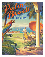 Palm Beach, Florida - Giclée Art Prints & Posters