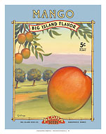 Mango - Aloha Seeds - Big Island Seed Company - Big Island Flavor - Giclée Art Prints & Posters